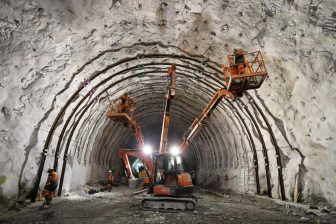 Turin-Lyon tunnel. Source: TELT