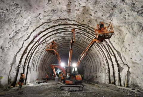 Turin-Lyon tunnel. Source: TELT