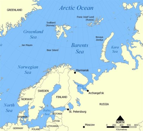 Russian President Vladimir Putin shares plans for the Barents Sea. 