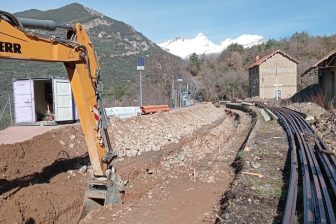 Zaragoza - Canfranc works. Image: Spanish Ministry of Transport